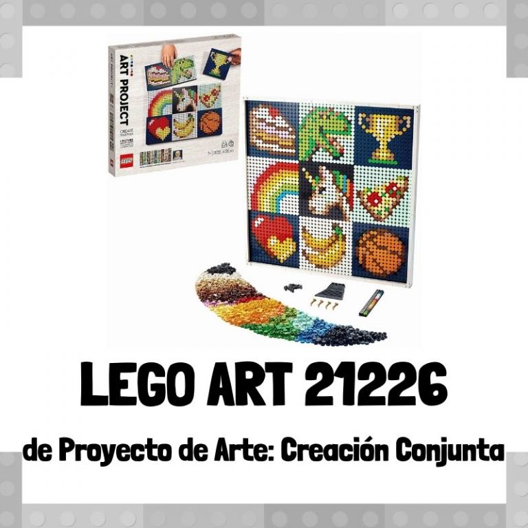 Lee más sobre el artículo Set de LEGO 21226 de Proyecto de Arte: Creación Conjunta de LEGO Art