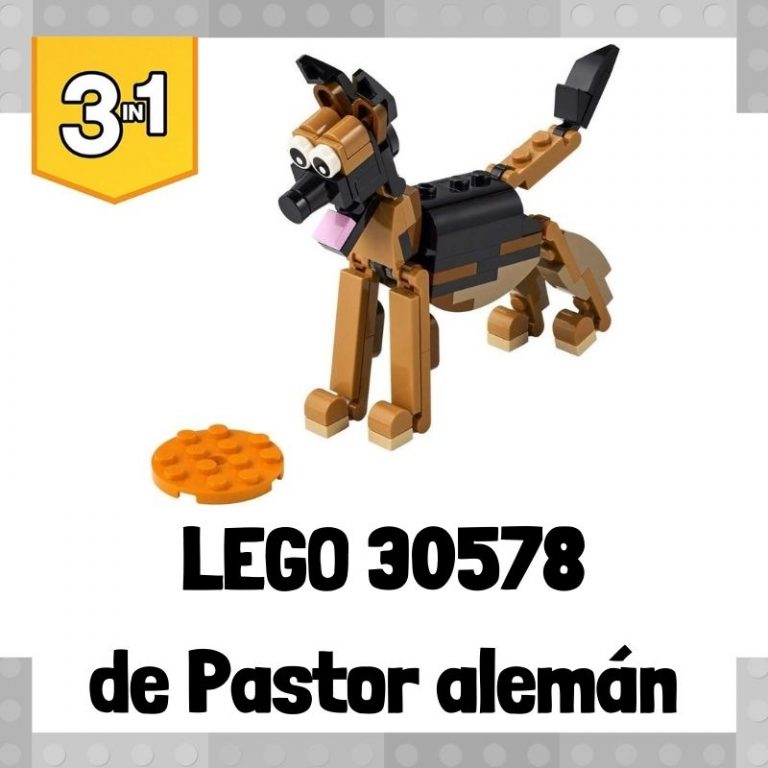 Lee mÃ¡s sobre el artÃ­culo Set de LEGO 30578 3 en 1 de Pastor AlemÃ¡n
