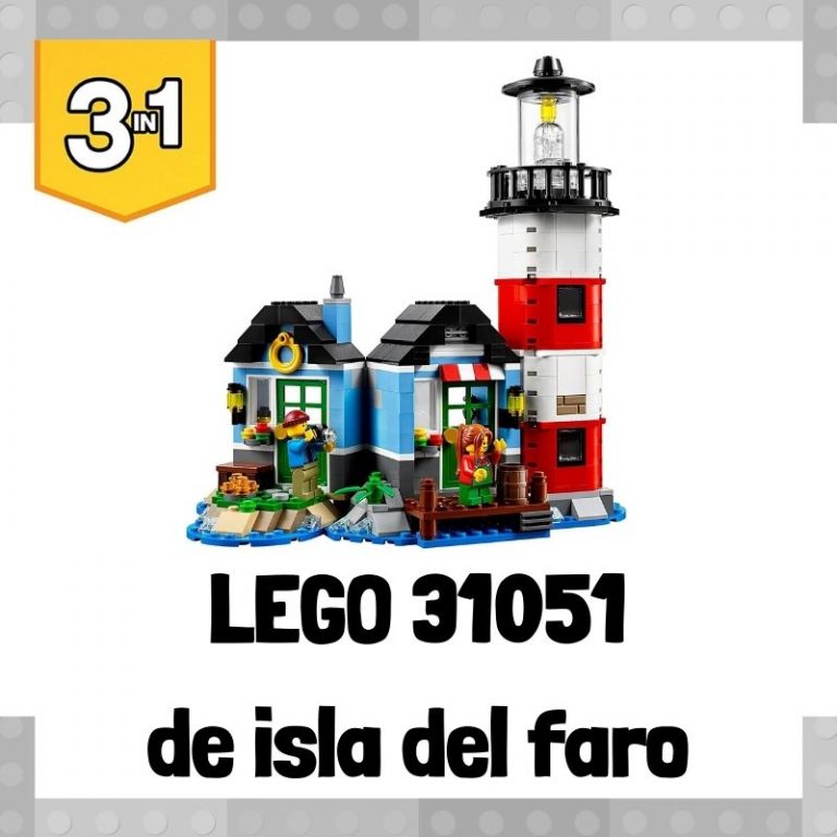 Lee m谩s sobre el art铆culo Set de LEGO 31051 3 en 1 de Isla del faro