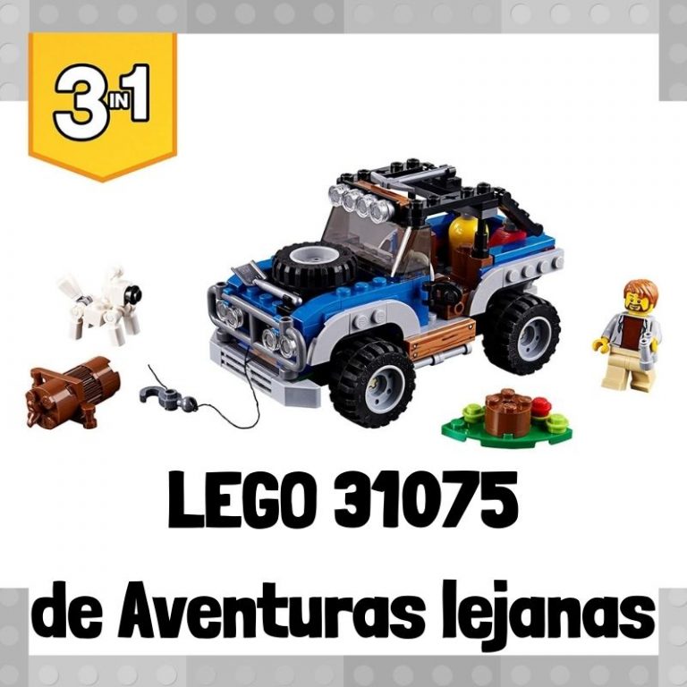 Lee m谩s sobre el art铆culo Set de LEGO 31075 3 en 1 de Aventuras lejanas