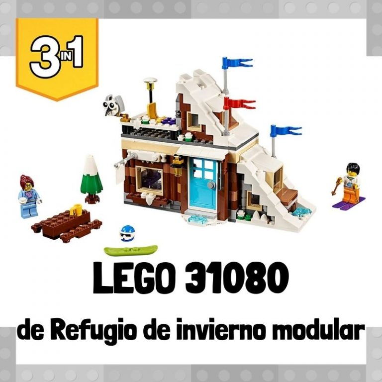 Lee mÃ¡s sobre el artÃ­culo Set de LEGO 31080 3 en 1 de Refugio de invierno modular
