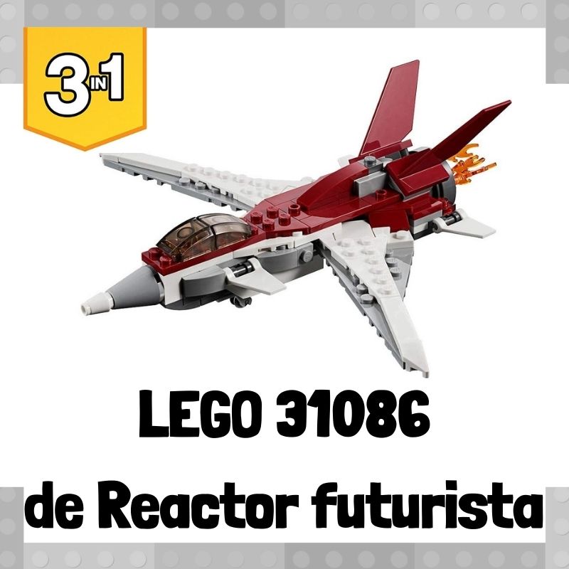 Lee más sobre el artículo Set de LEGO 31086 3 en 1 de Reactor futurista