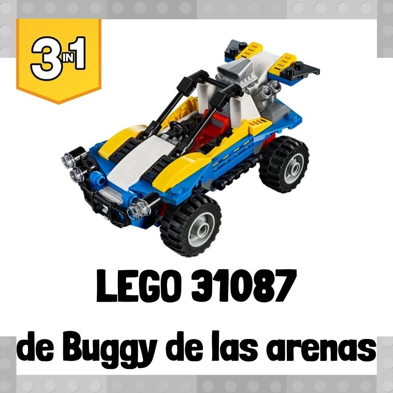 Lee más sobre el artículo Set de LEGO 31087 3 en 1 de Buggy de las Arenas