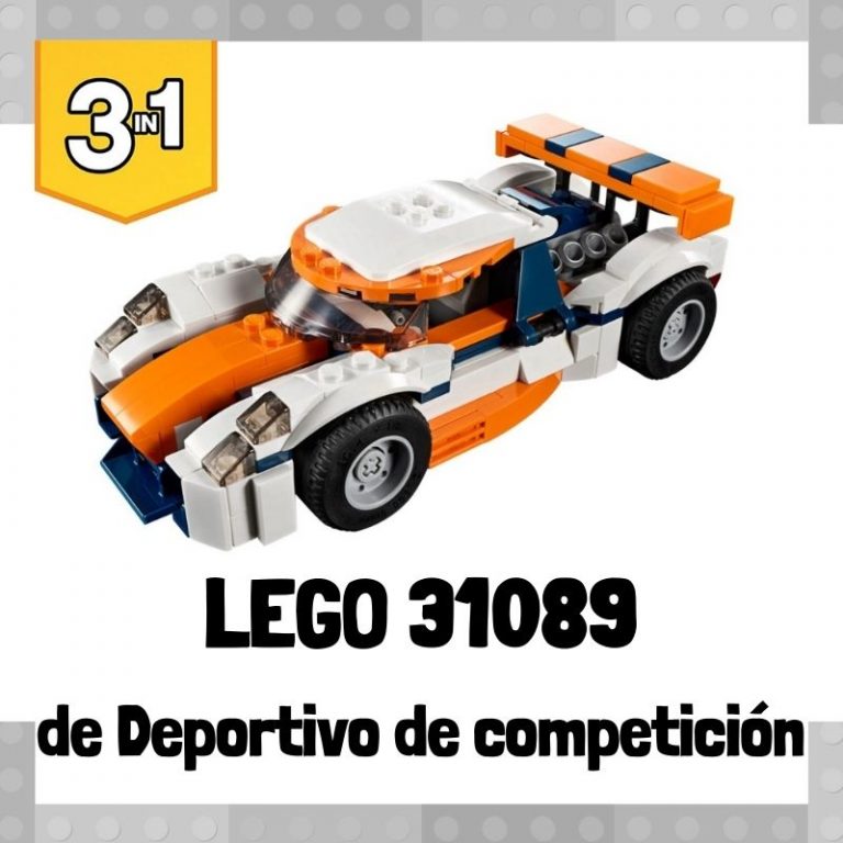 Lee más sobre el artículo Set de LEGO 31089 3 en 1 de Deportivo de competición