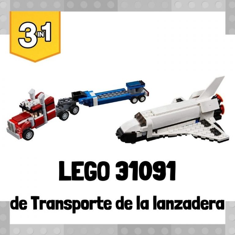 Lee mÃ¡s sobre el artÃ­culo Set de LEGO 31091 3 en 1 de Transporte de la Lanzadera