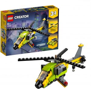 Lego 31092 De Aventura En Helic贸ptero 3 En 1