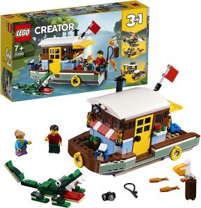 Lego 31093 De Casa Flotante Del Río 3 En 1