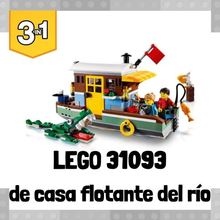 Lee m谩s sobre el art铆culo Set de LEGO 31093 3 en 1 de Casa flotante del r铆o