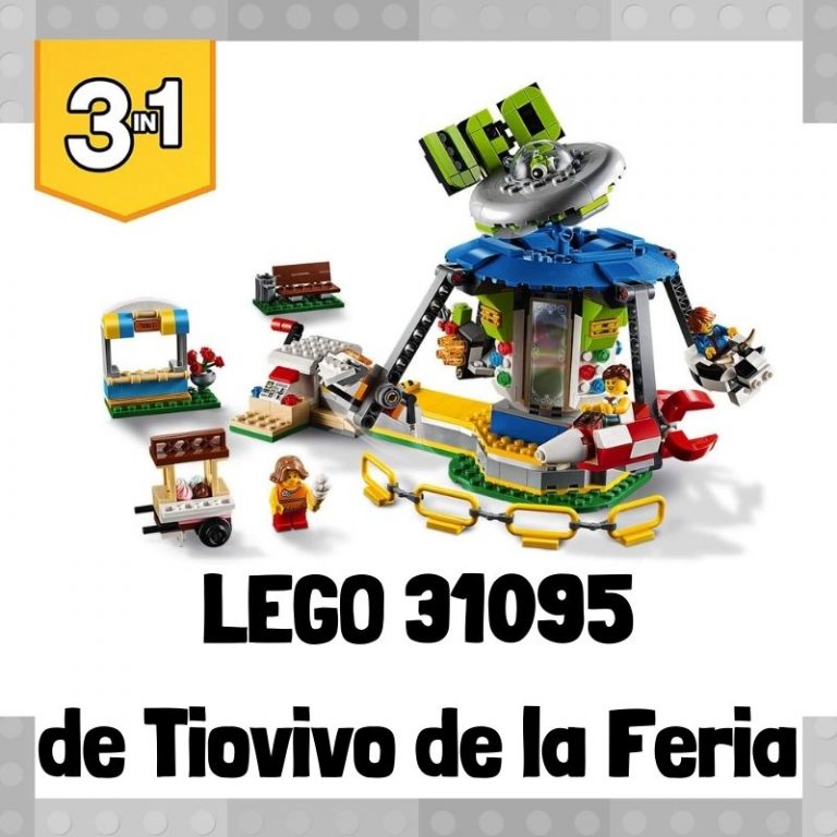 Lee más sobre el artículo Set de LEGO 31095 3 en 1 de Tiovivo de la Feria