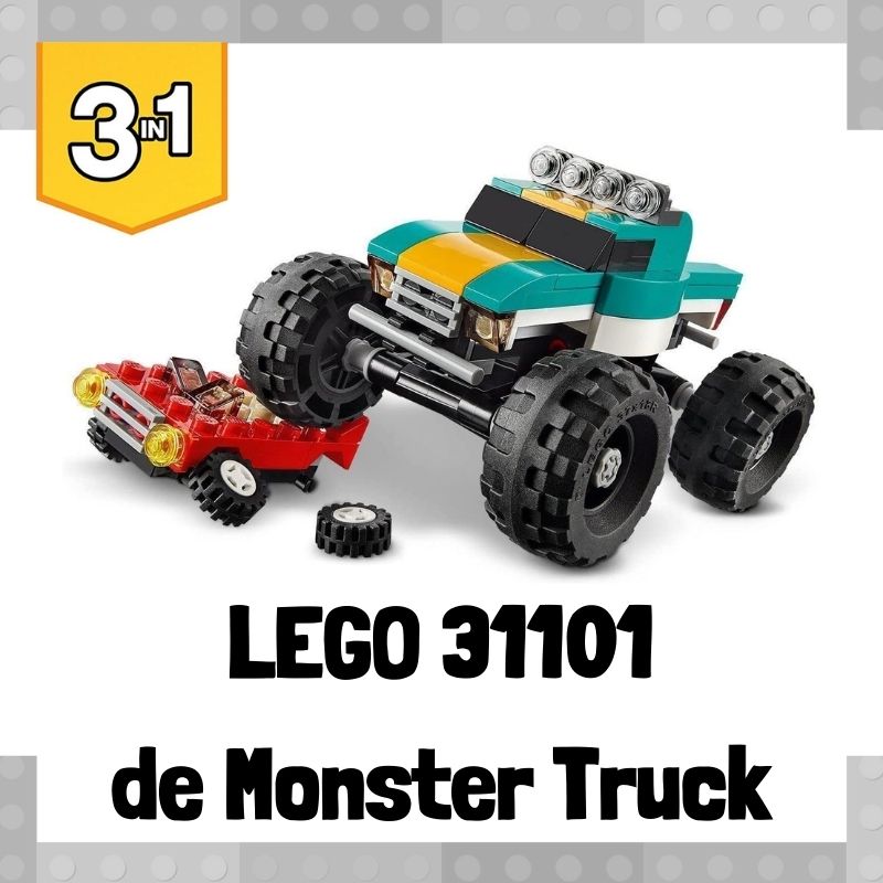 Lee mÃ¡s sobre el artÃ­culo Set de LEGO 31101 3 en 1 de Monster Truck