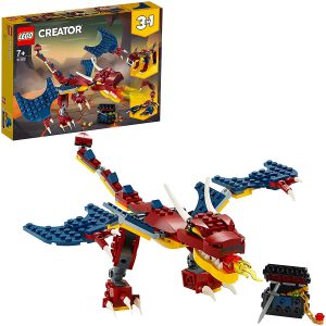 Lego 31102 De Dragón Llameante 3 En 1