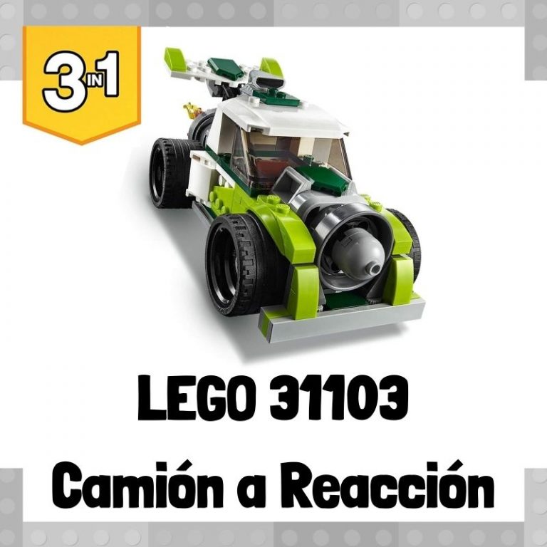 Lee más sobre el artículo Set de LEGO 31103 3 en 1 de Camión a Reacción
