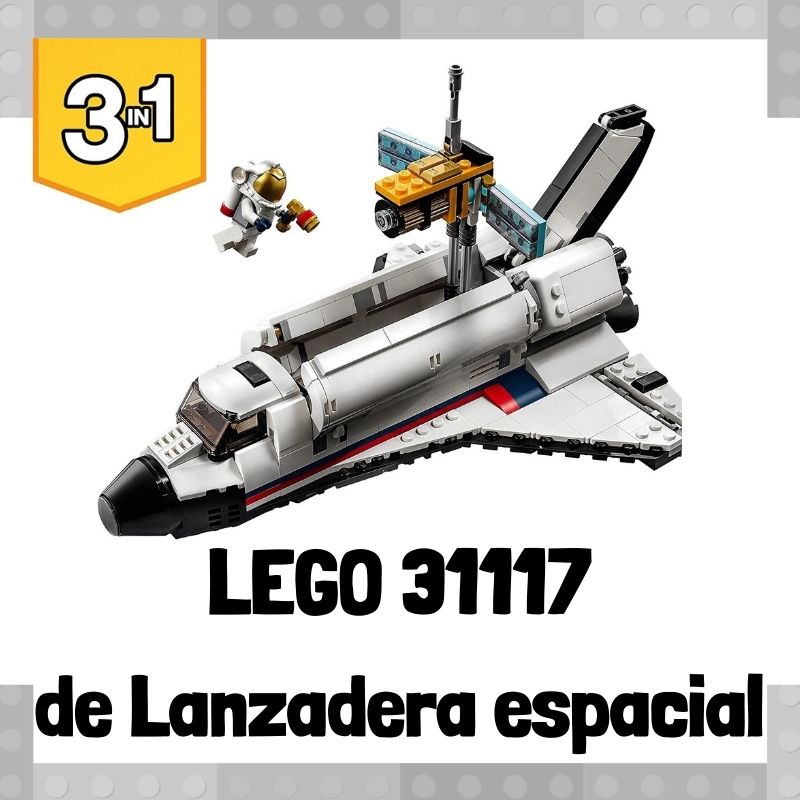 Lee más sobre el artículo Set de LEGO 31117 3 en 1 de Lanzadera espacial