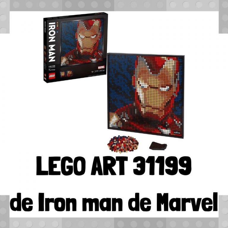 Lee mÃ¡s sobre el artÃ­culo Set de LEGO 31199 de Marvel Studios Iron Man de LEGO Art