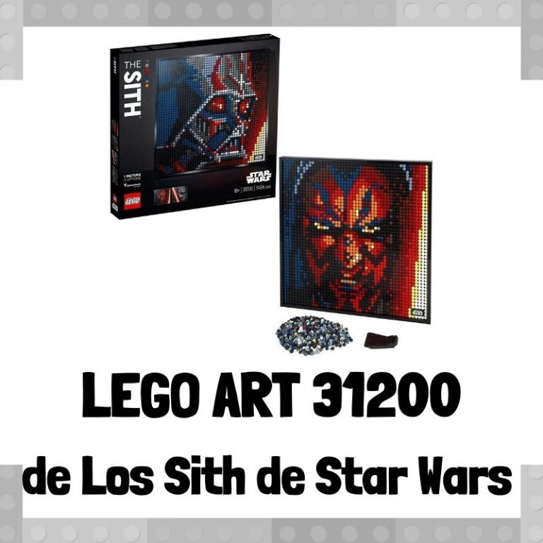 Lee mÃ¡s sobre el artÃ­culo Set de LEGO 31200 de los Sith de Star Wars de LEGO Art