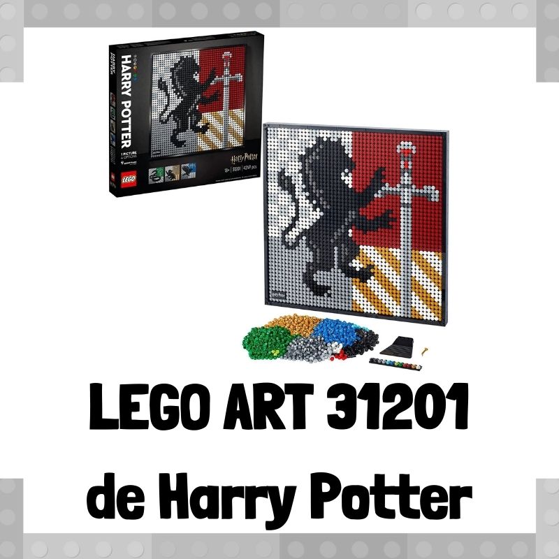 Lee más sobre el artículo Set de LEGO 31201 de casas de Harry Potter de LEGO Art