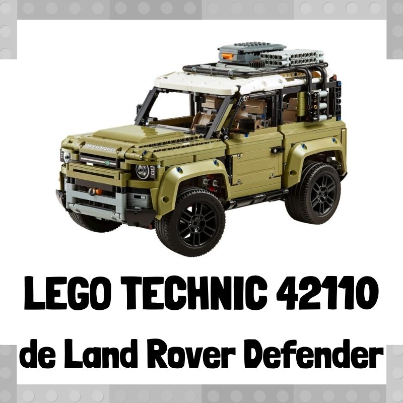 Lee más sobre el artículo Set de LEGO 42110 de Land Rover Defender de LEGO Technic