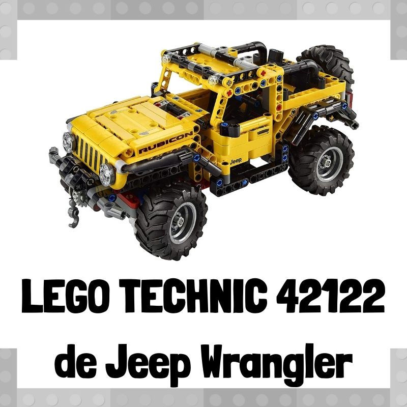 Lee mÃ¡s sobre el artÃ­culo Set de LEGO 42122 de Jeep Wrangler de LEGO Technic