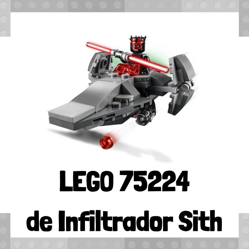 Lee más sobre el artículo Set de LEGO 75224 de Microfighter: Infiltrador Sith de Star Wars