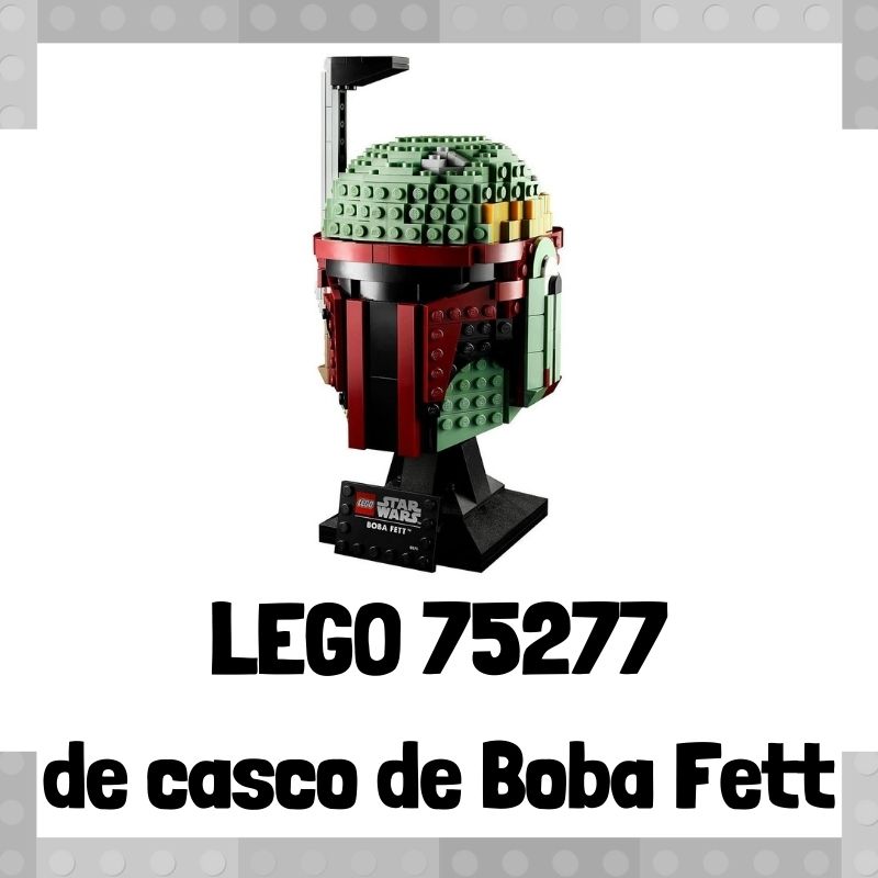 Lee mÃ¡s sobre el artÃ­culo Set de LEGO 75277 de casco de Boba Fett de Star Wars