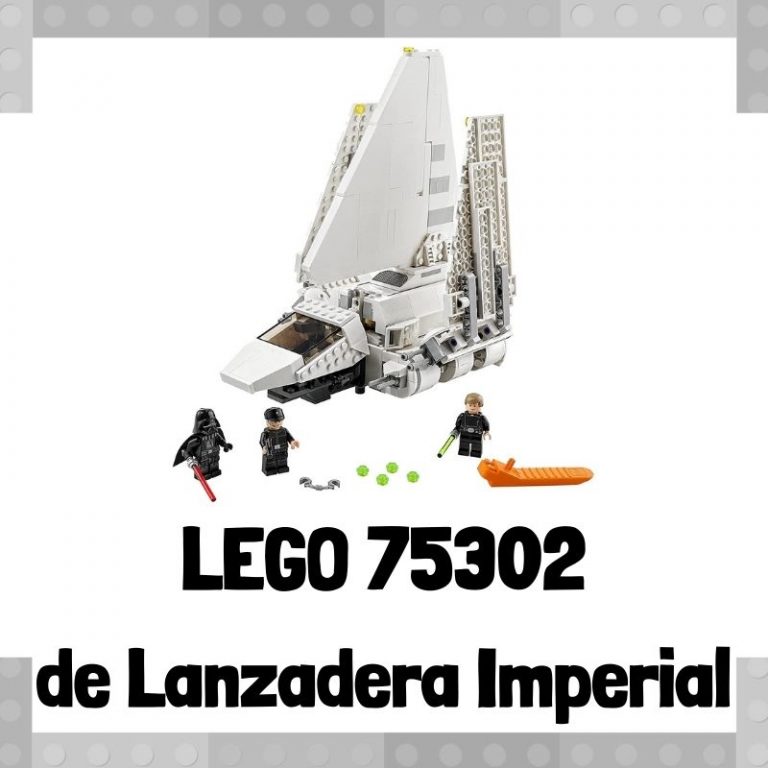 Lee más sobre el artículo Set de LEGO 75302 de Lanzadera Imperial de Star Wars