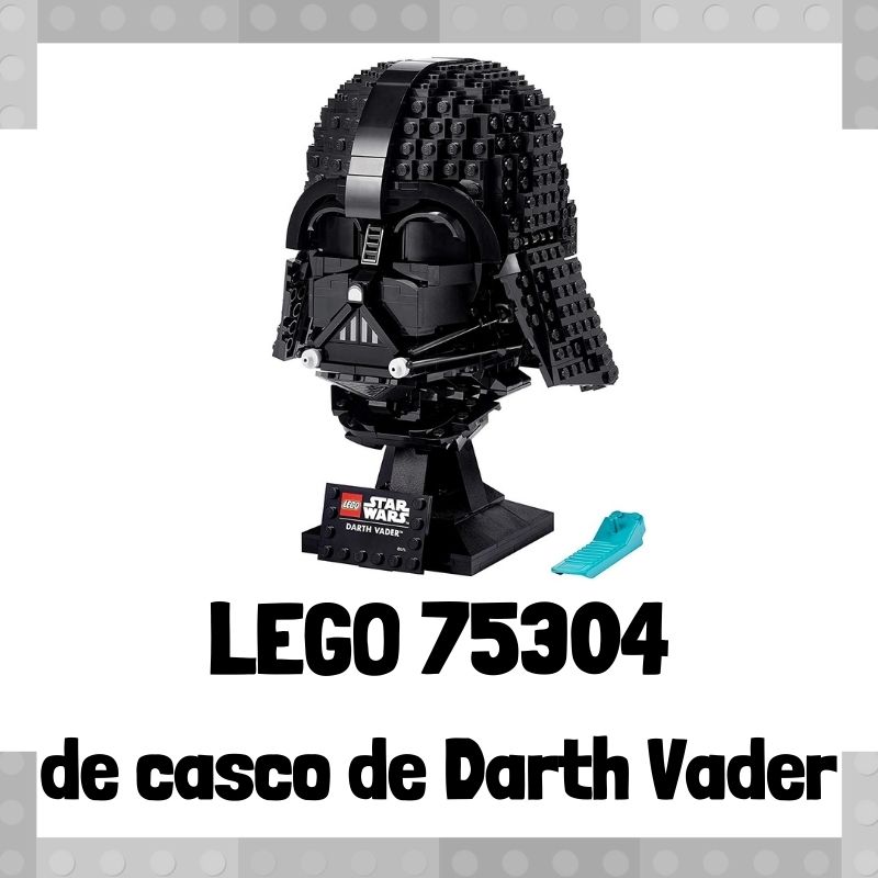 Lee más sobre el artículo Set de LEGO 75304 de casco de Darth Vader de Star Wars