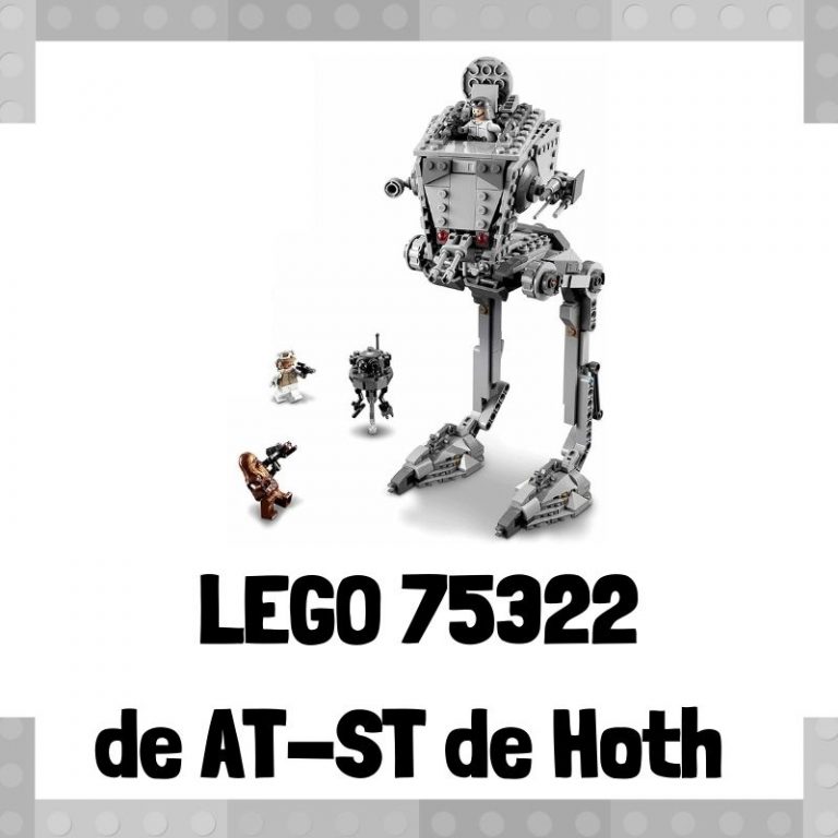 Lee m谩s sobre el art铆culo Set de LEGO 75322 de AT-ST de Hoth de Star Wars