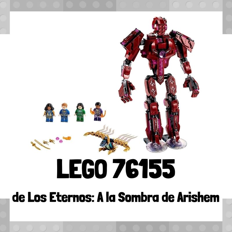 Lee m谩s sobre el art铆culo Set de LEGO 76155 de los Eternos: A la Sombra de Arishem de Marvel