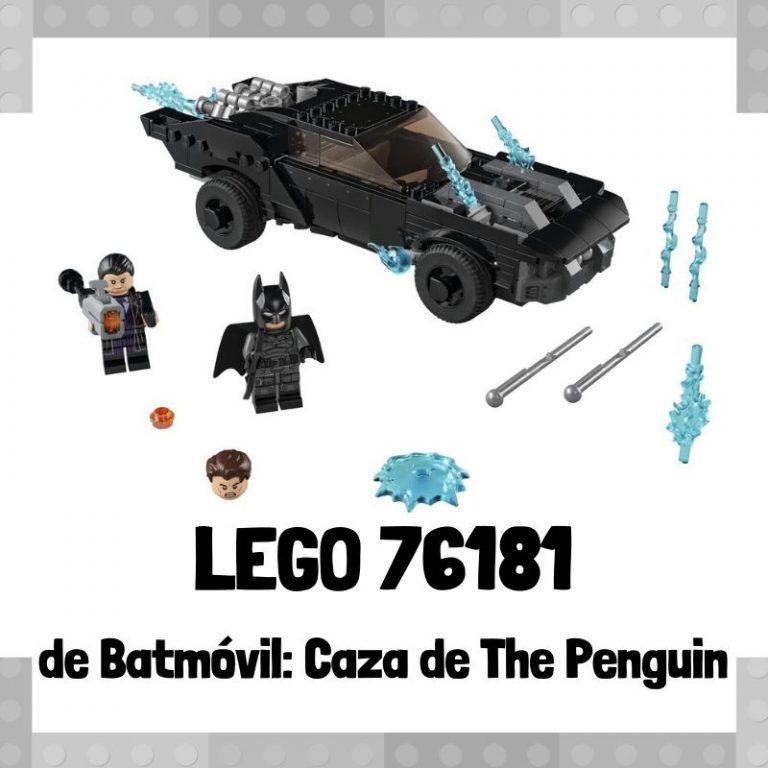 Lee más sobre el artículo Set de LEGO 76181 de Batmóvil: Caza de The Penguin de The Batman de DC