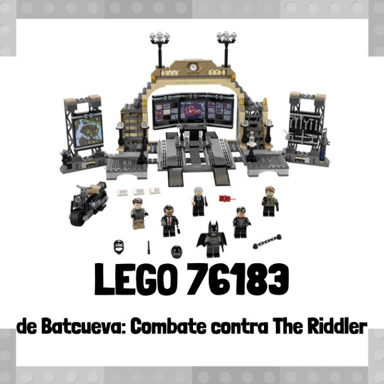 Lee más sobre el artículo Set de LEGO 76183 de Batcueva: Combate contra The Riddler de The Batman de DC