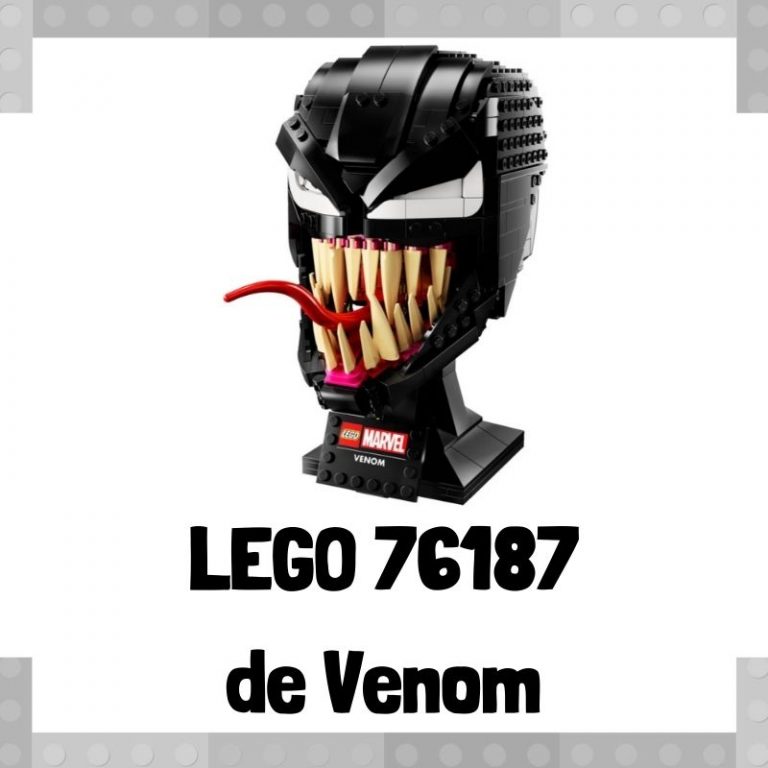 Lee mÃ¡s sobre el artÃ­culo Set de LEGO 76187 de casco de Venom de Marvel
