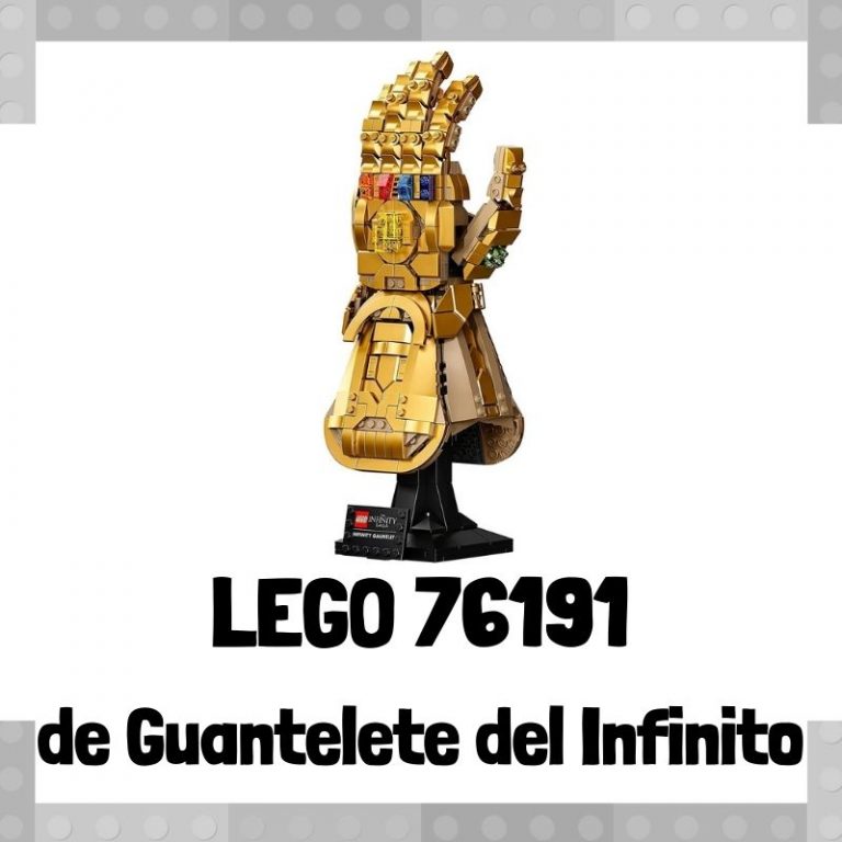 Lee mÃ¡s sobre el artÃ­culo Set de LEGO 76191 de Guantelete del Infinito de Marvel