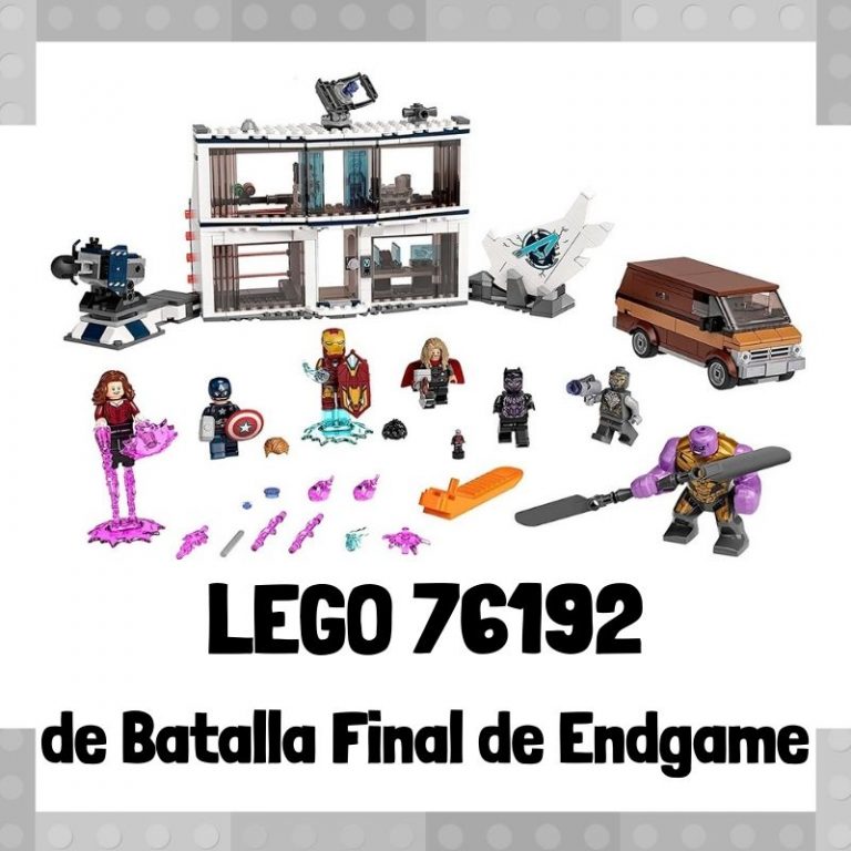 Lee mÃ¡s sobre el artÃ­culo Set de LEGO 76192 de Vengadores: Batalla Final de Endgame de Marvel