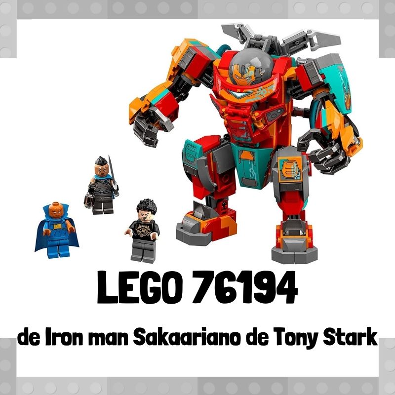 Lee más sobre el artículo Set de LEGO 76194 de Iron man Sakaariano de Tony Stark de What If…?