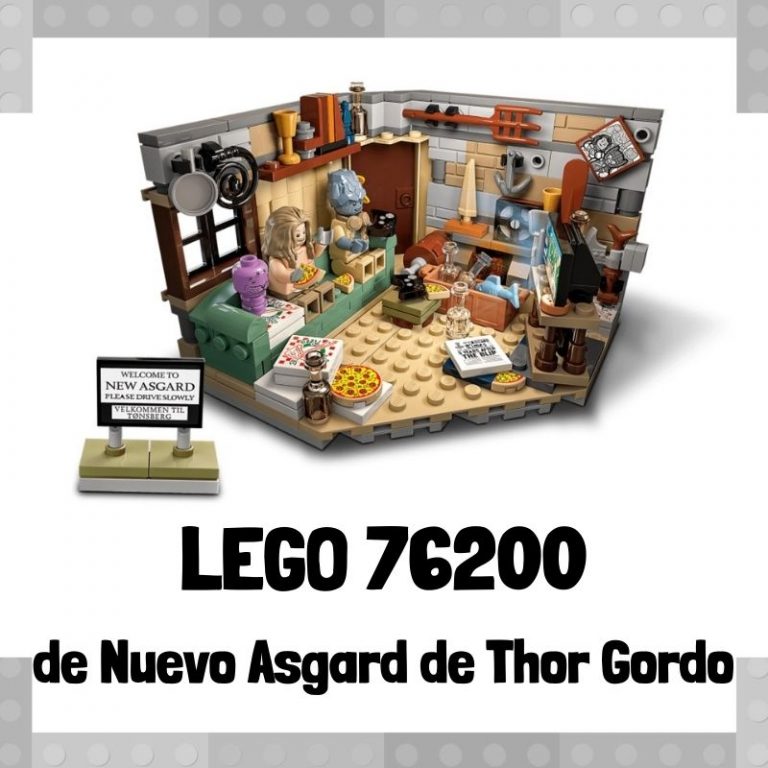 Lee m谩s sobre el art铆culo Set de LEGO 76200 de Nuevo Asgard de Thor Gordo de Marvel