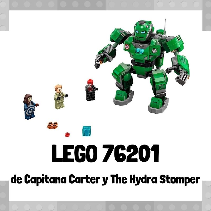 Lee mÃ¡s sobre el artÃ­culo Set de LEGO 76201 de Capitana Carter y The Hydra Stomper de What If…?