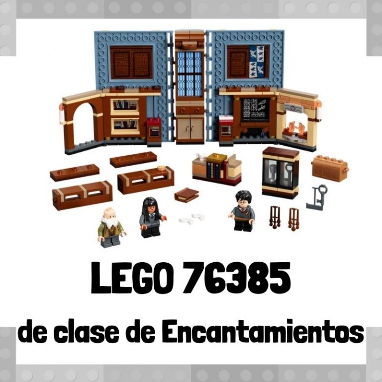 Lee mÃ¡s sobre el artÃ­culo Set de LEGO 76385 de Clase de Encantamientos de Harry Potter