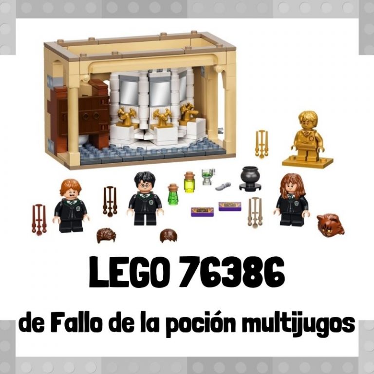 Lee mÃ¡s sobre el artÃ­culo Set de LEGO 76386 de Fallo de la PociÃ³n Multijugos de Harry Potter