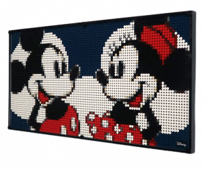 LEGO Art 31202 de Mickey Mouse y Minnie Mouse