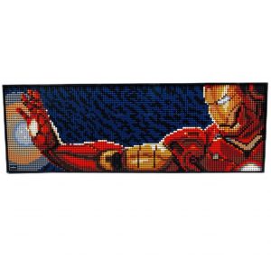 Lego Art De Panorámica De Iron Man De Marvel 31199