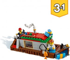 Lego De Barcaza 3 En 1 De Lego Creator 31098