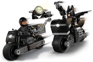 Lego De Batman Y Selina Kyle Persecución En Moto De Lego The Batman De Dc 76179