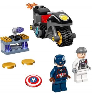 Lego De Capitán América Contra Hydra De Lego Marvel 76189 3