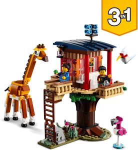 Lego De Casa Del Árbol En La Sabana 3 En 1 De Lego Creator 31116