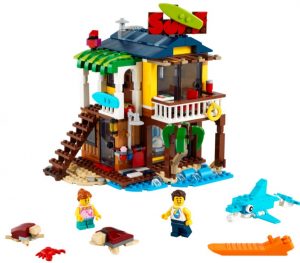 Lego De Casa Surfera En La Playa 3 En 1 De Lego Creator 31118