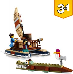 Lego De Catamarán Con Animales 3 En 1 De Lego Creator 31116
