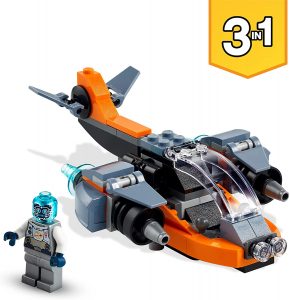 Lego De Ciberdron 3 En 1 De Lego Creator 31111