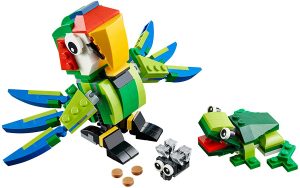 Lego De Loro Y Rana 3 En 1 De Lego Creator 31031