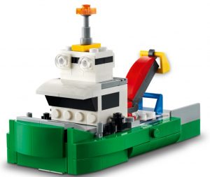 Lego De Miniremolcador 3 En 1 De Lego Creator 31113