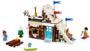 Lego De Refugio De Invierno Modular 3 En 1 De Lego Creator 31080